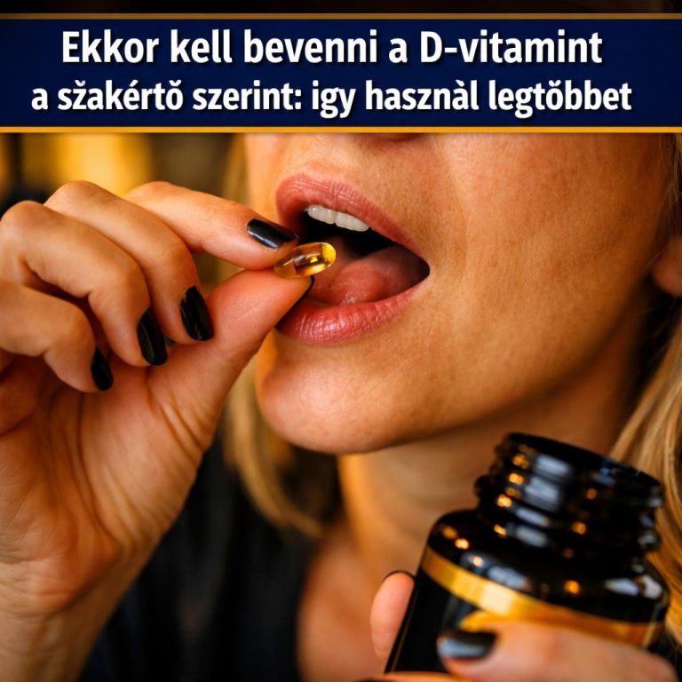 Ekkor kell bevenni a D-vitamint a szakértő szerint: így használ a legtöbbet és nem árt