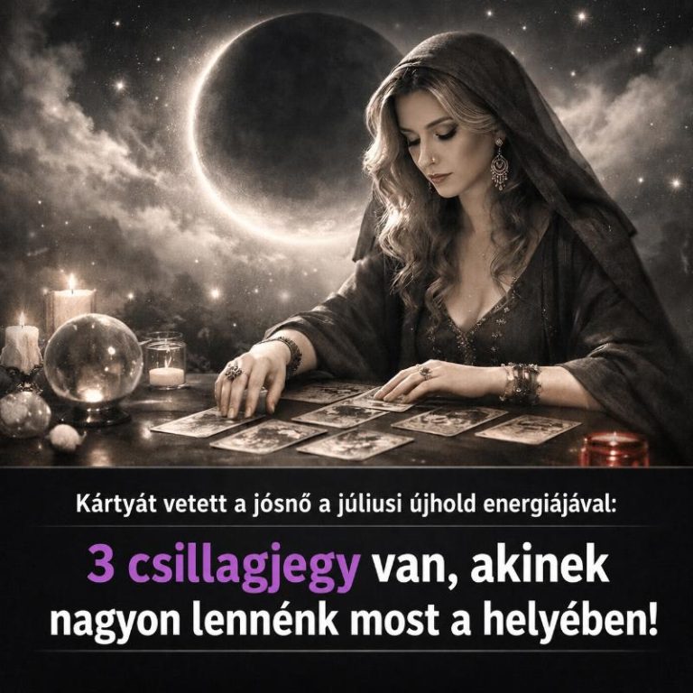 Kártyát vetett a jósnő a júliusi újhold energiájával: 3 csillagjegy van, akinek nagyon lennénk most a helyében!