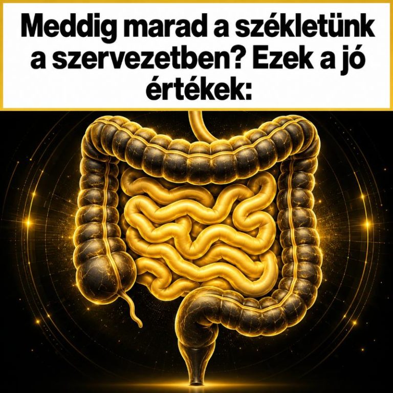Meddig marad a székletünk a szervezetben? Ezek a jó értékek: